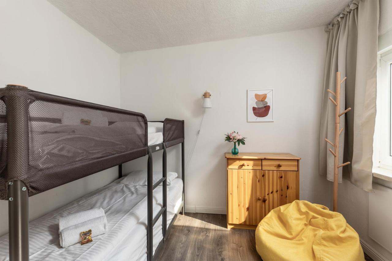 Am Grimnitzsee Gemutliches Tiny House Bungalow Mit Sauna Und Kamin Joachimsthal Eksteriør billede